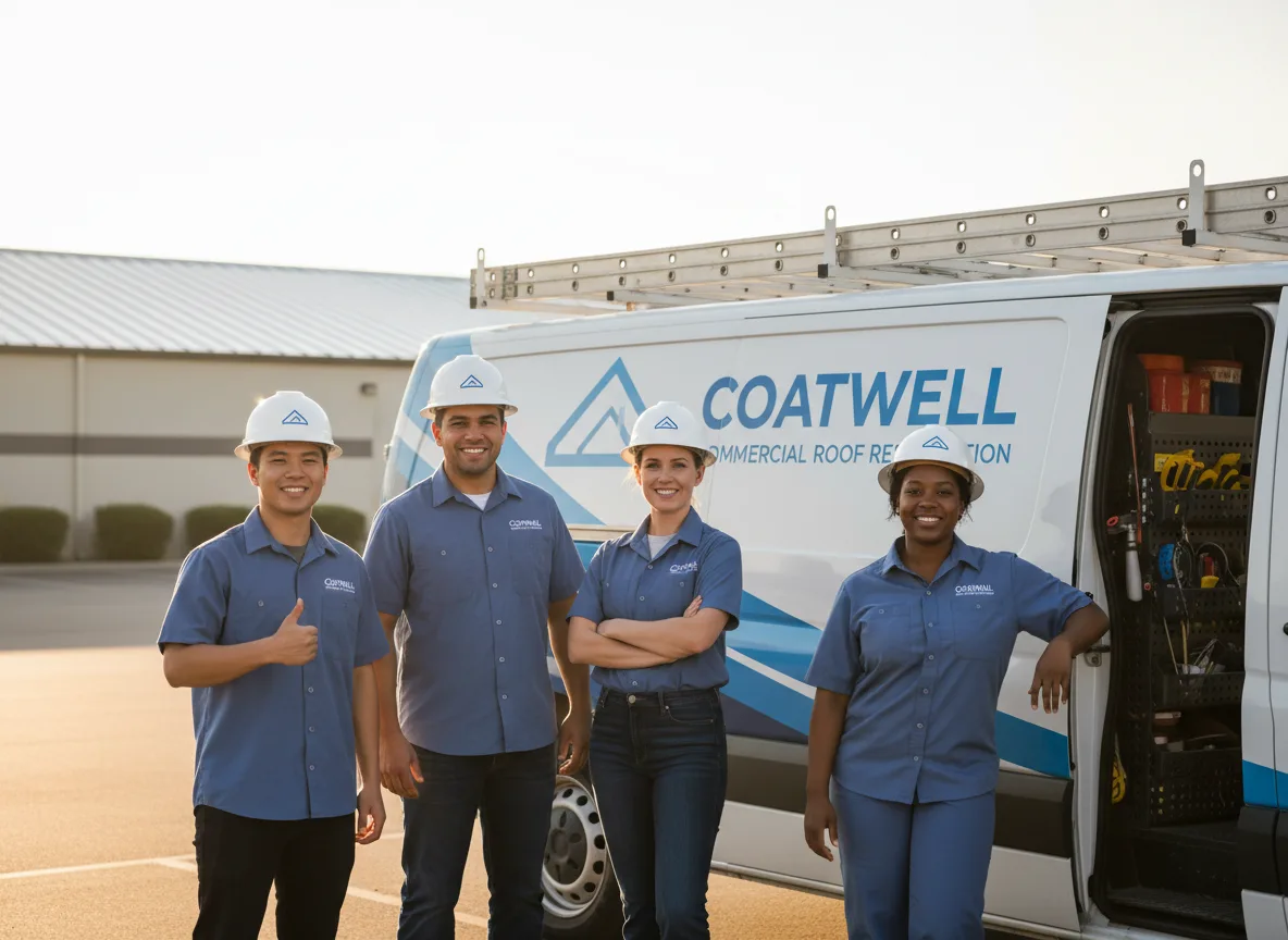 Commercial roof coating company in Ammon, ID